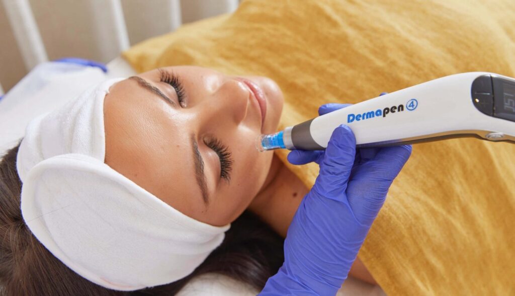 Exosomes Microneedling with Dermapen